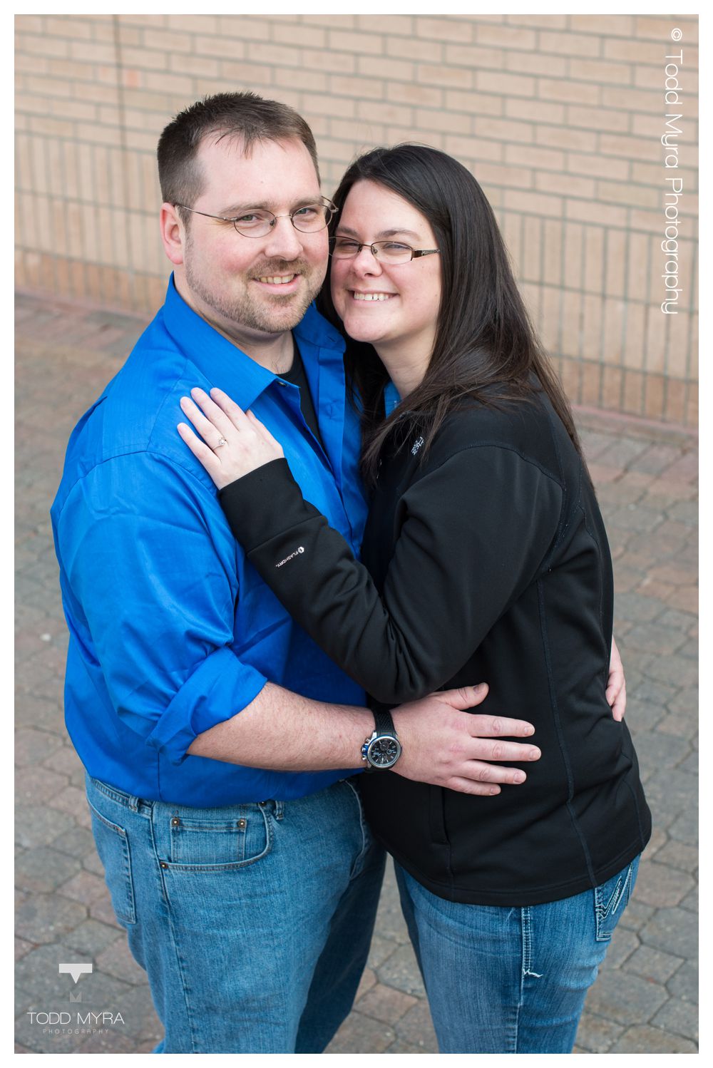 St. Cloud-Wedding-Photography-Engagement-Spring-Downtown-Bricks (9 of 12)