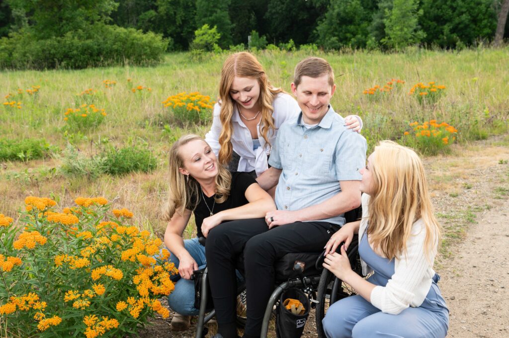 St Cloud Family Photography Bend In The River Wheelchair 3