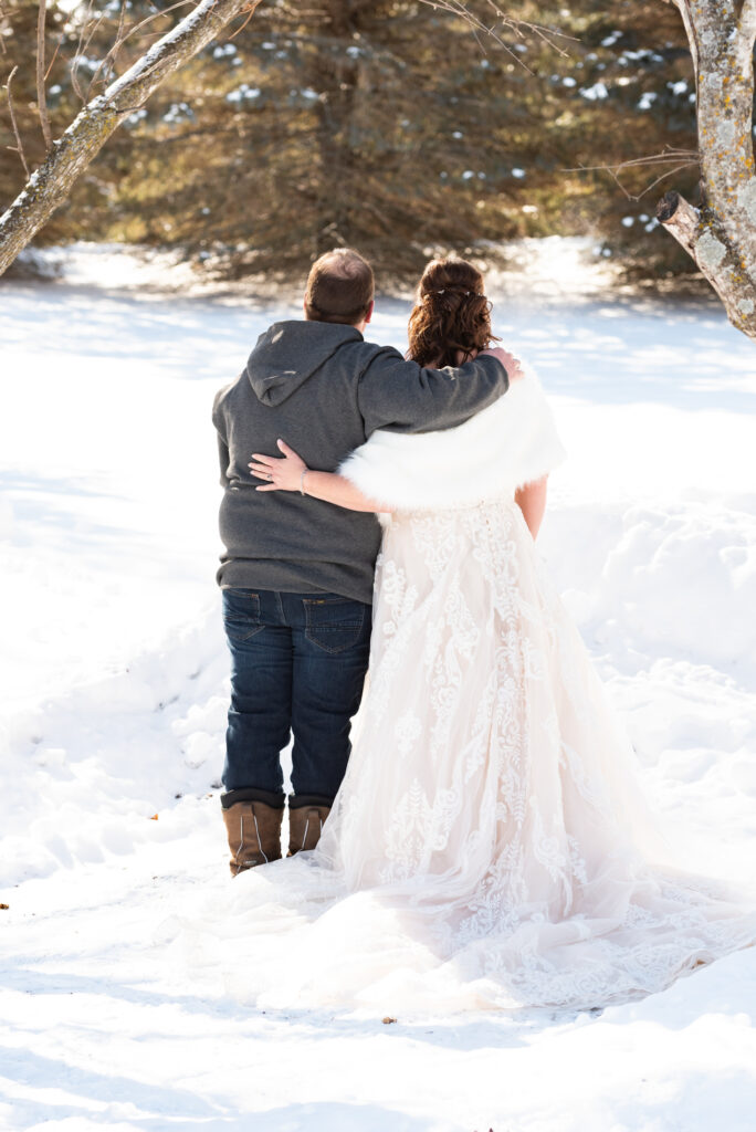 Ice Fishing Wedding Minnesota Crystal Jeremy 13
