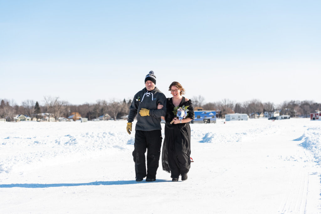 Ice Fishing Wedding Minnesota Crystal Jeremy 22