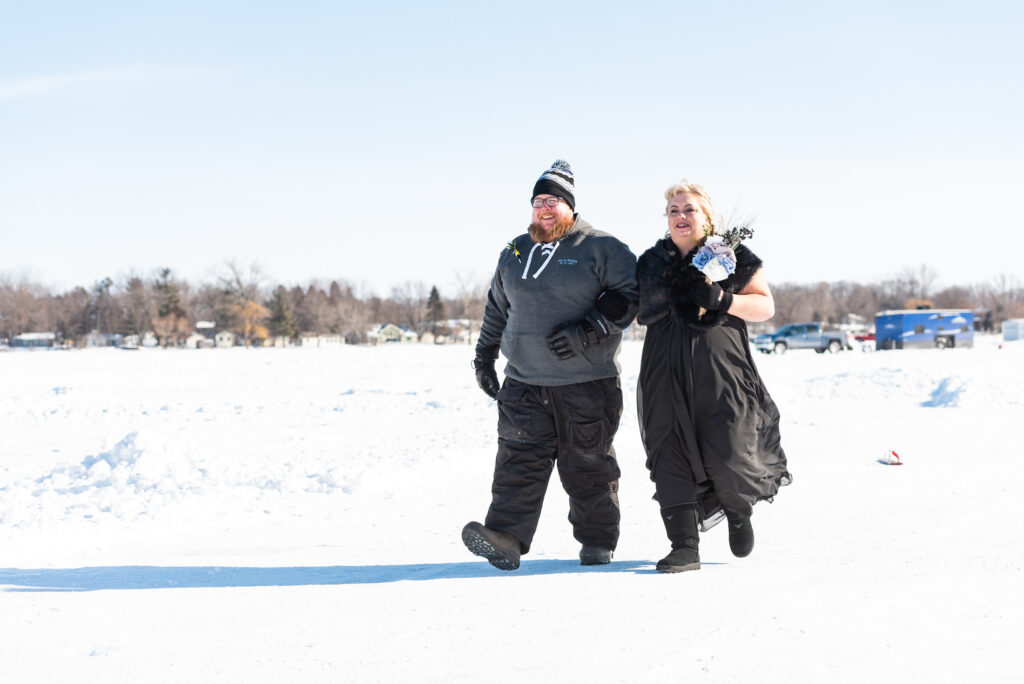 Ice Fishing Wedding Minnesota Crystal Jeremy 24