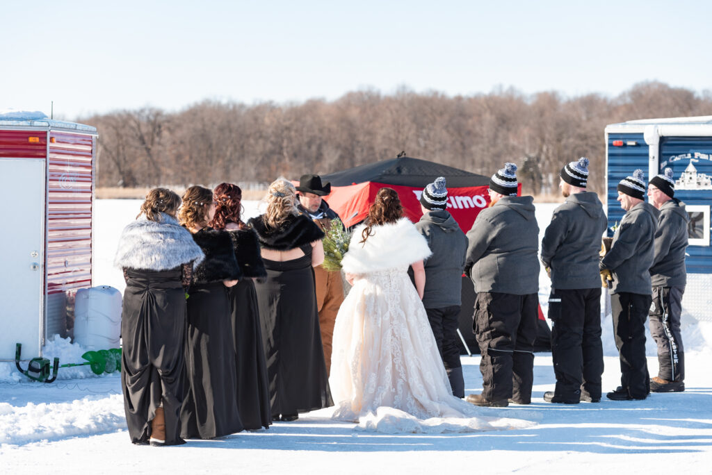 Ice Fishing Wedding Minnesota Crystal Jeremy 30
