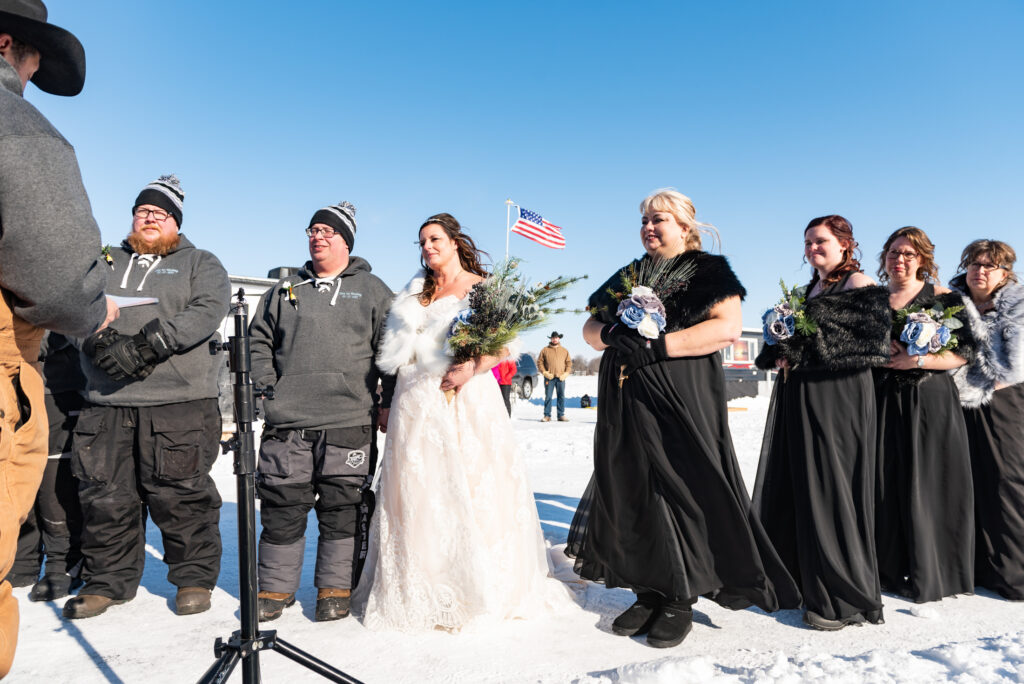 Ice Fishing Wedding Minnesota Crystal Jeremy 31