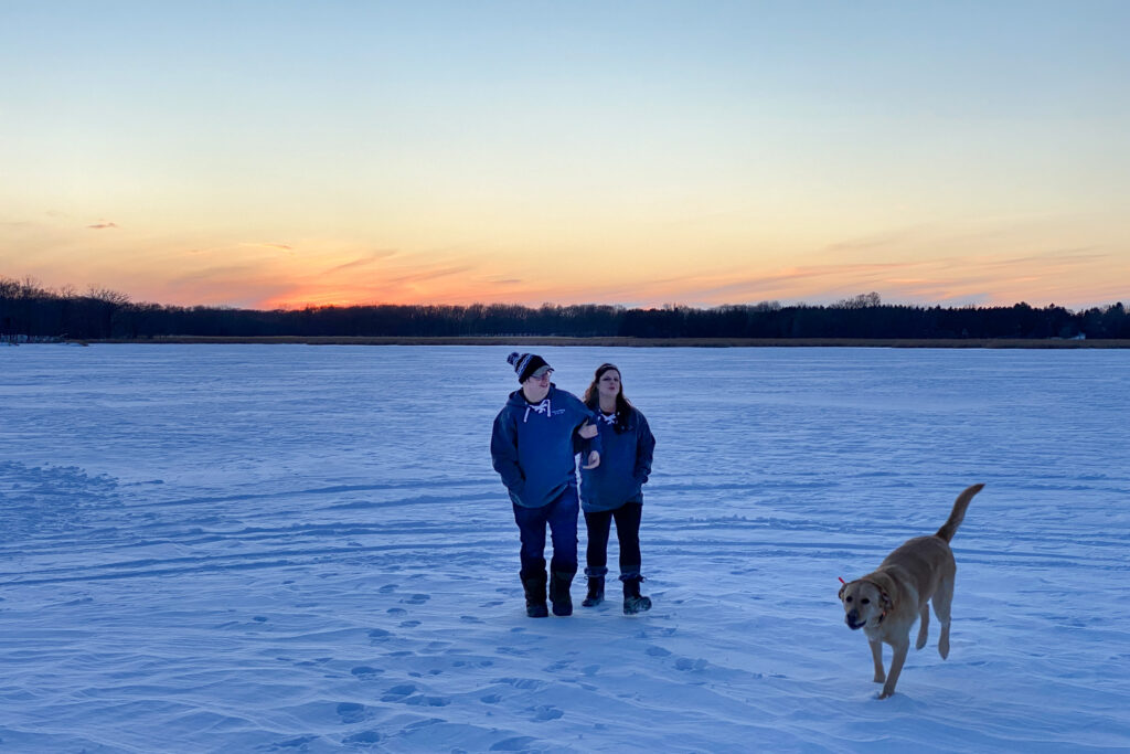 Ice Fishing Wedding Minnesota Crystal Jeremy 50