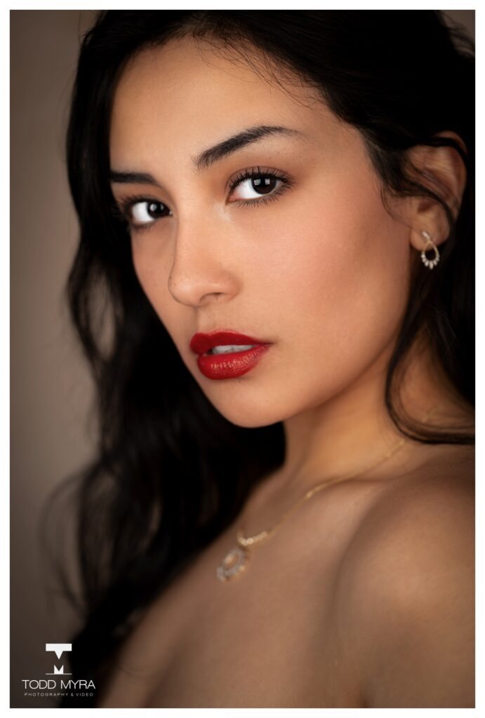 Hunter Dress Wine Jewelry Model St Cloud Photography 7