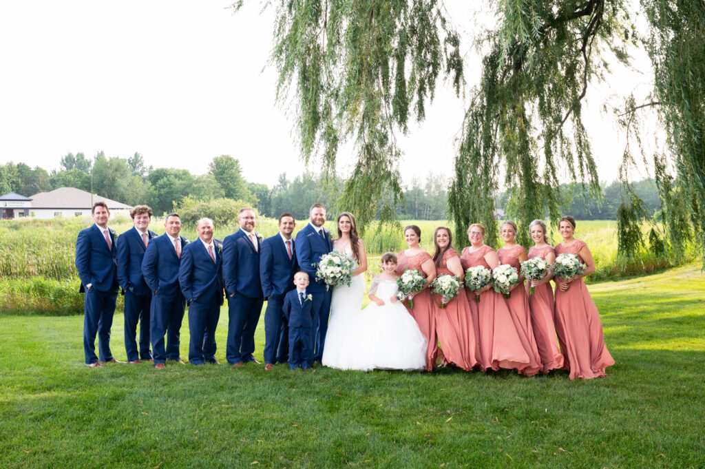 Grands At Mulligans Sunset Mirror Son Daughter Wedding 17