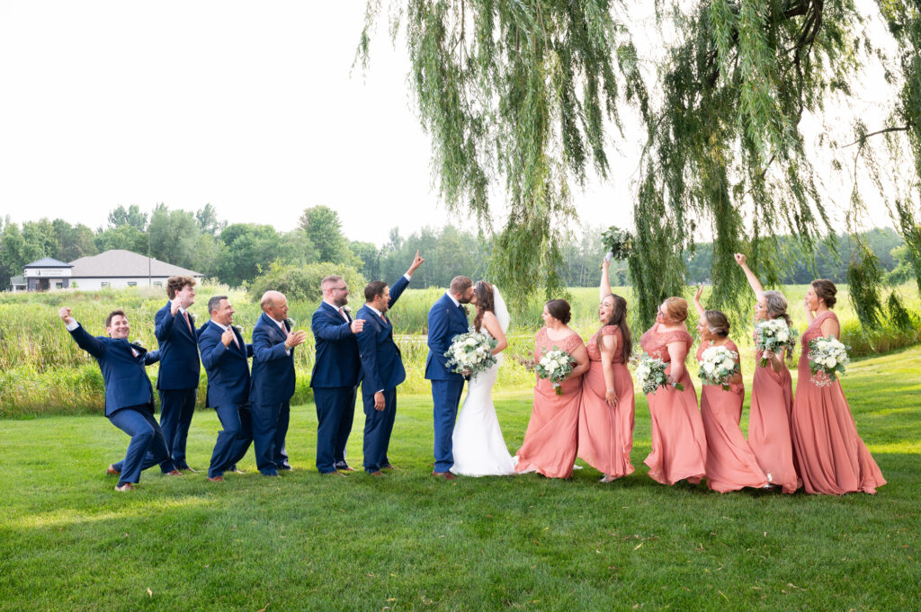 Grands At Mulligans Sunset Mirror Son Daughter Wedding 18