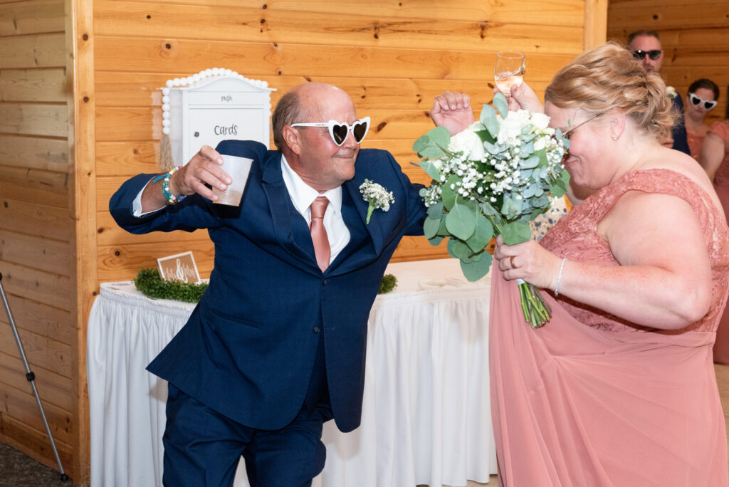 Grands At Mulligans Sunset Mirror Son Daughter Wedding 20